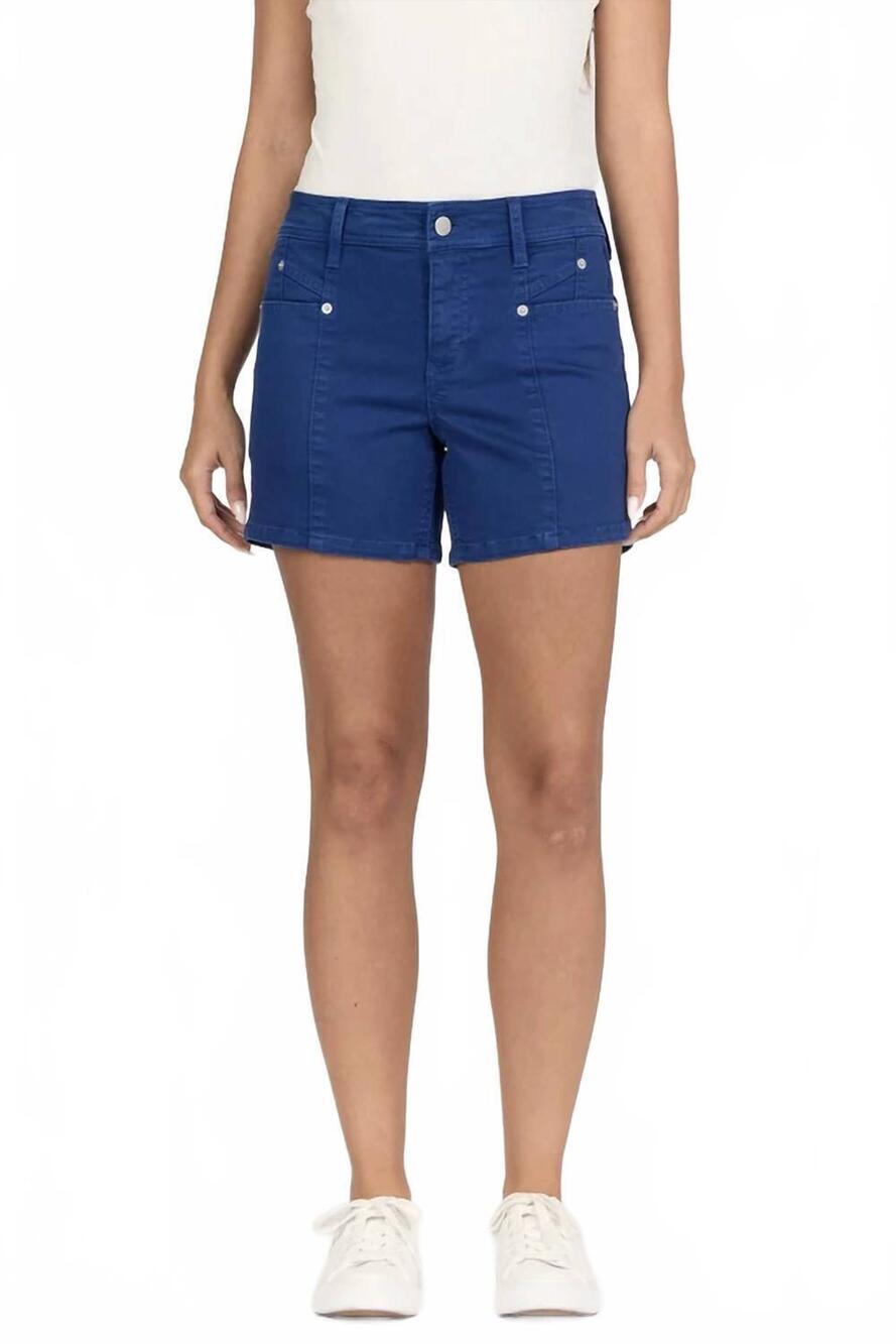 NEW DEAR JOHN DENIM julian high rise naval academy short in blue